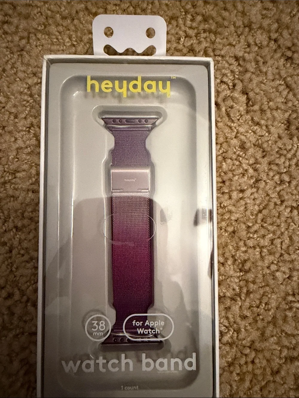 heyday Purple Woven Apple Watch Band for 38mm